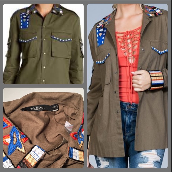Ark & Co Jackets & Blazers - NEW Ark & Co. Anthropologie 🔥 Shirt Jacket Small